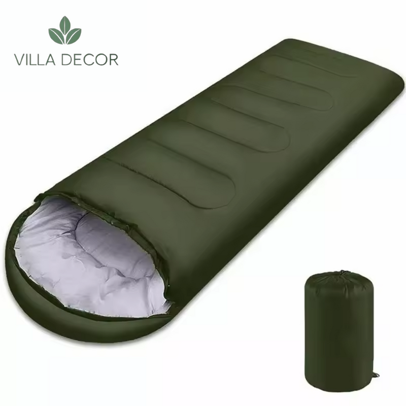 Saco de Dormir 4 Estações | Leve, Compacto e Confortável