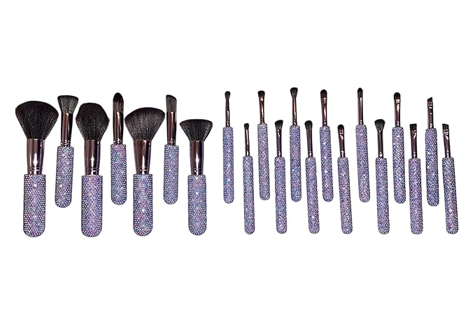 Kit Profissional de Pincéis De Glitz com Brilho