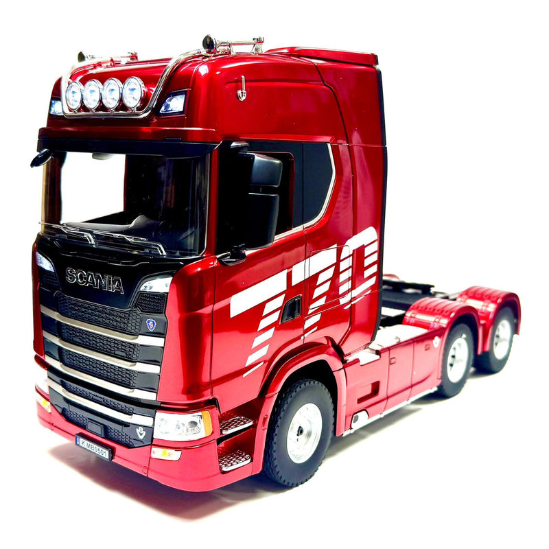 Caminhão Huina 1501 - Scania 770s V8 - Escala 1/18 - 6x4 - C/Controle + carreta de brinde
