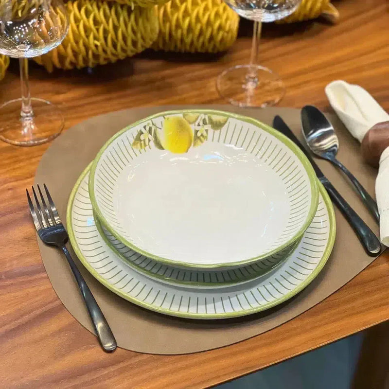 Aparelho de Jantar Stoneware Bio Lemon 30 Peças