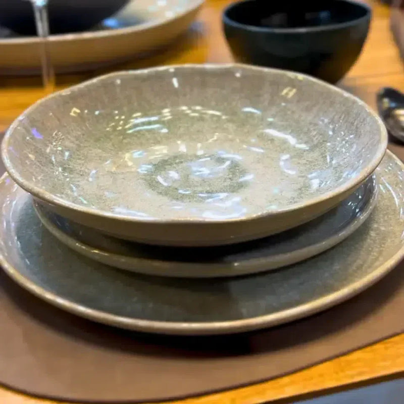 Aparelho de Jantar Stoneware Bio Moss 30 Peças