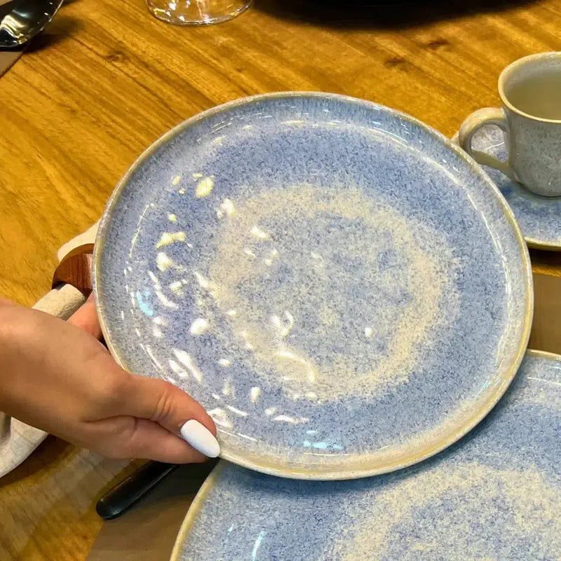 Aparelho de Jantar Stoneware Bio Wave 30 Peças