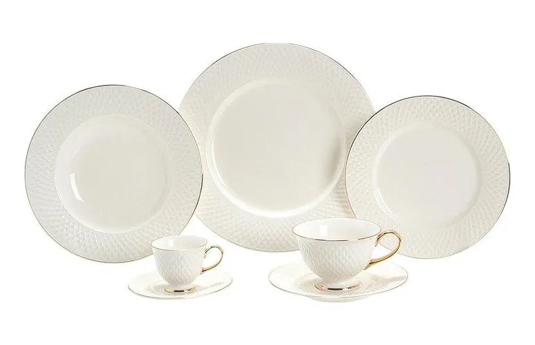 Aparelho De Jantar Eclat Gold 30 Peças