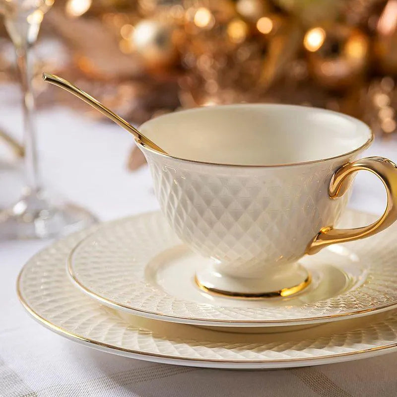 Aparelho De Jantar Eclat Gold 30 Peças