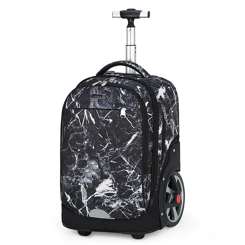 Mochila de Rodinha Grande Space - Escolar Grande Capacidade - Impermeável - LM22