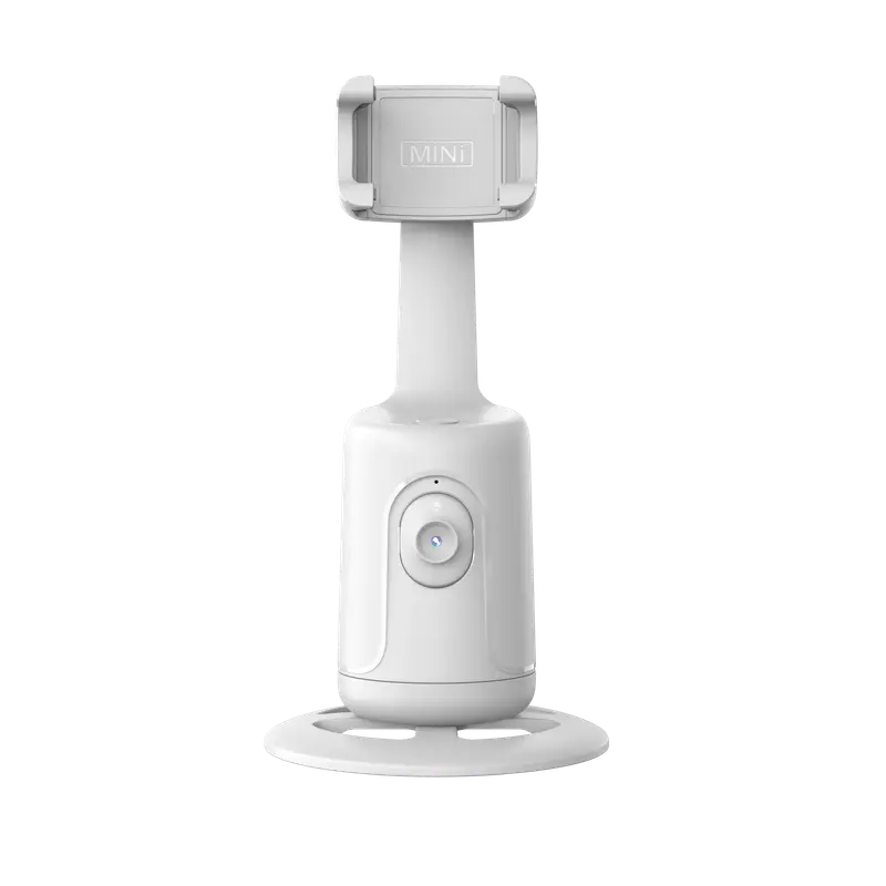 Tripé Compacto de Rastreamento Automático de Rosto 360° & Bastão de Selfie - Recarregável por USB