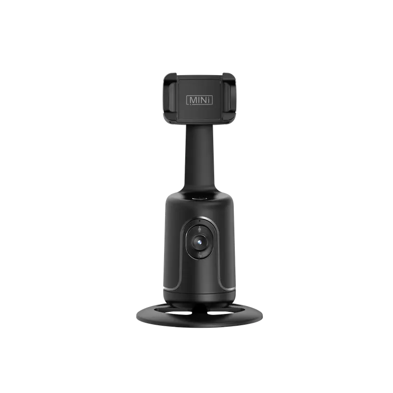 Tripé Compacto de Rastreamento Automático de Rosto 360° & Bastão de Selfie - Recarregável por USB