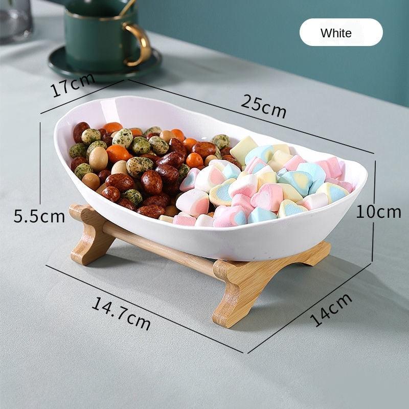 Fruteira de Mesa em Bambu - Exclusividade Organize Já