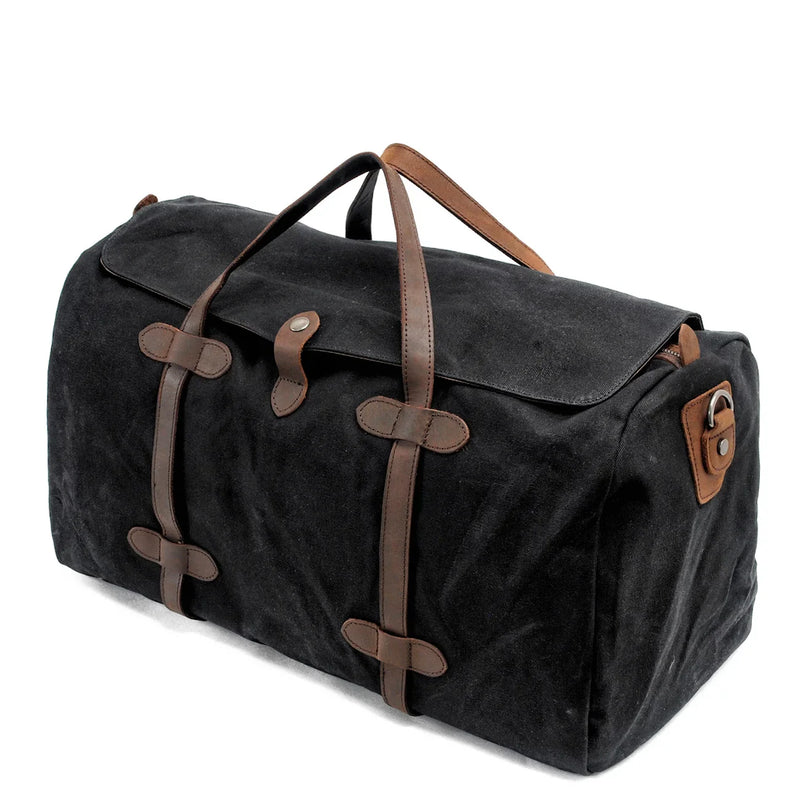 Bolsa de Viagem Muchuan com Lona de Algodão Puro