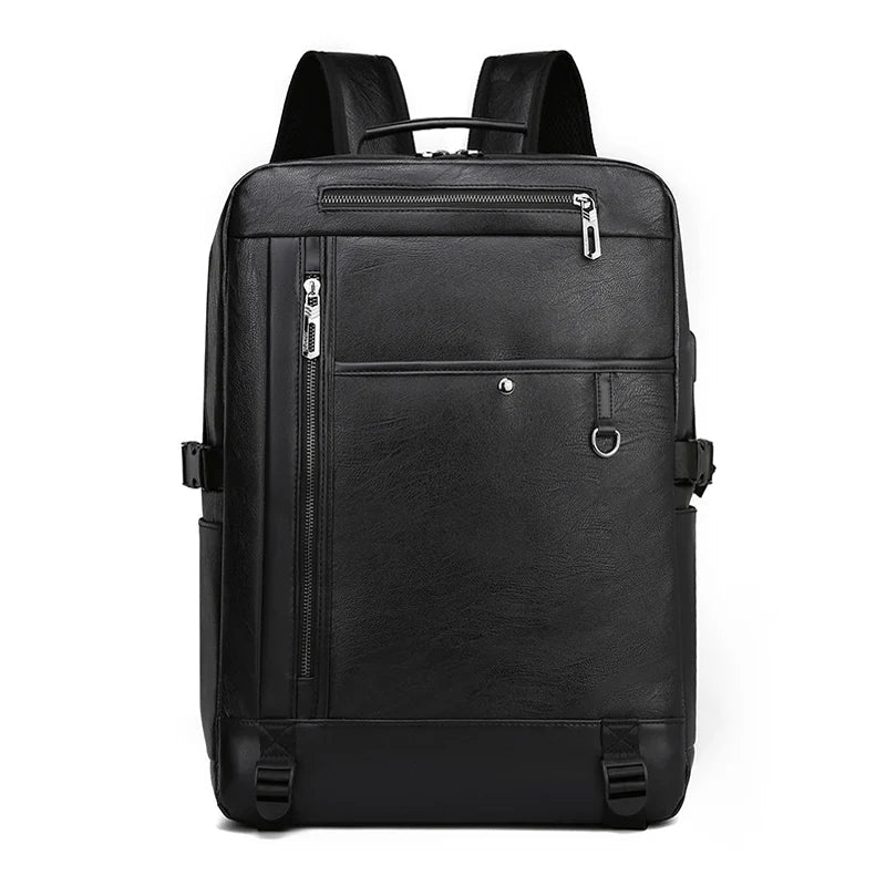 Mochila Executiva Masculina Chambers com Couro Legitimo