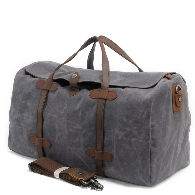 Bolsa de Viagem Muchuan com Lona de Algodão Puro