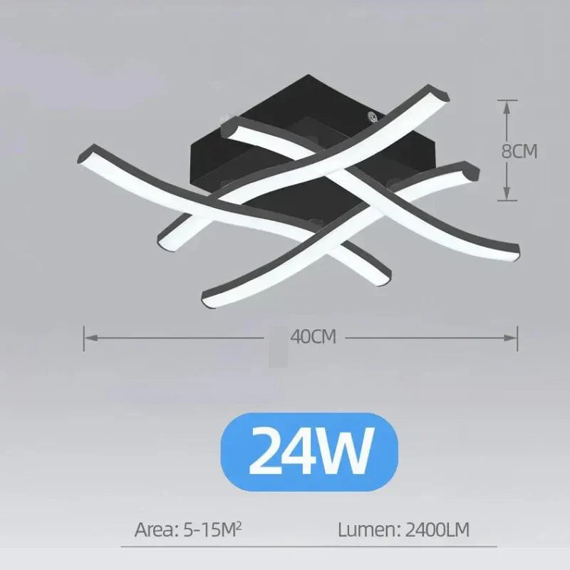 Luminária de Teto Para Sala Minimalista