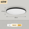 Luminária de teto Decorativa Moderna Redonda LED Legacy