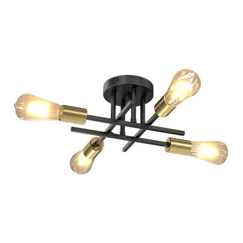 Lustre Hashtag Flash Led – 4 Lâmpadas