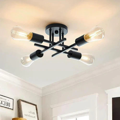 Lustre Hashtag Flash Led – 4 Lâmpadas