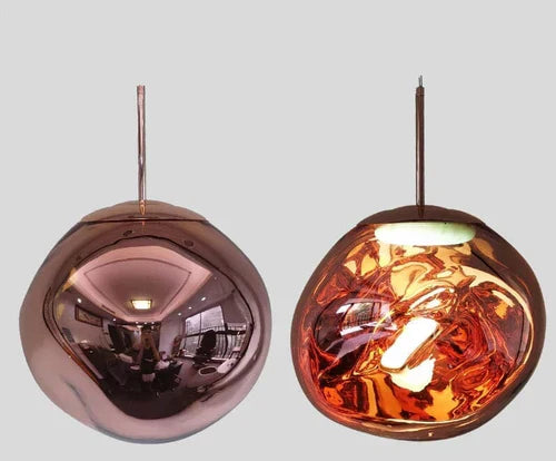 Lustre Pendente Elegance Nordic Lava (Conj. Completo 04 Peças)