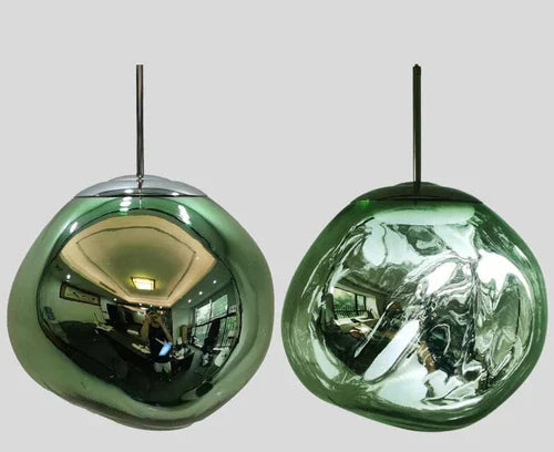 Lustre Pendente Elegance Nordic Lava (Conj. Completo 04 Peças)