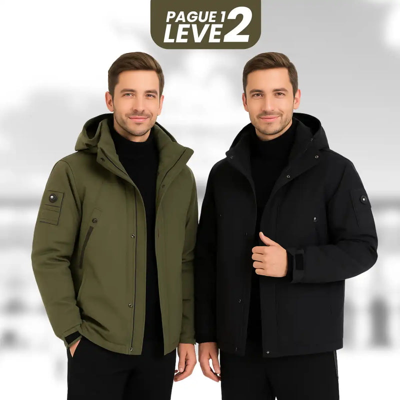 Baumont™ - Jaqueta Masculina com Forro Térmico [COMPRE 1 LEVE 2].