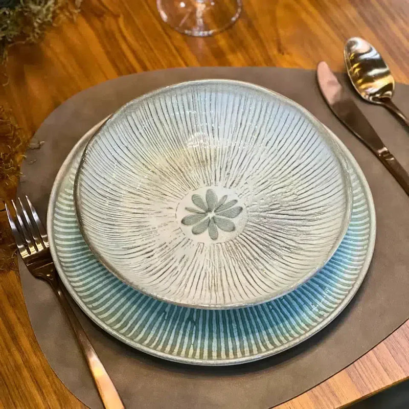Aparelho de Jantar Stoneware Bio Evergreen 30 Peças - LANÇAMENTO