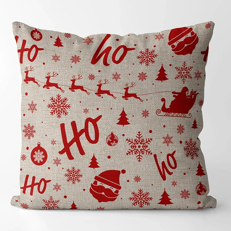 Fronha Travesseiro Natalino - Decoração de Natal Morada