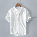 Camisa Masculina Casual Raramen Ocean Lapela