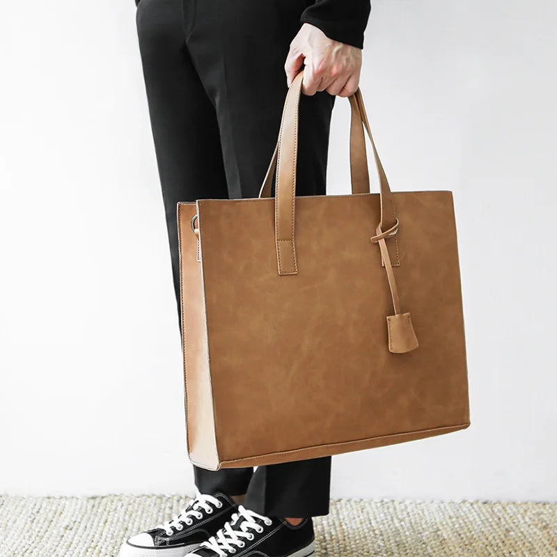 Bolsa Pasta Gabo Business com Couro Vintage