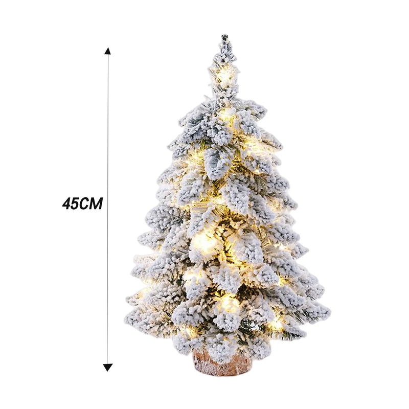 Árvore de Natal Flocos de Neves Luzes do Natal