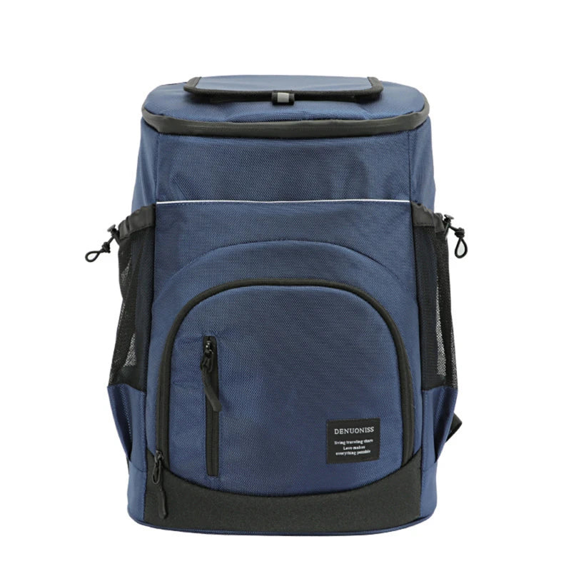Mochila Morada Refrigerador Isolado 30L Térmica