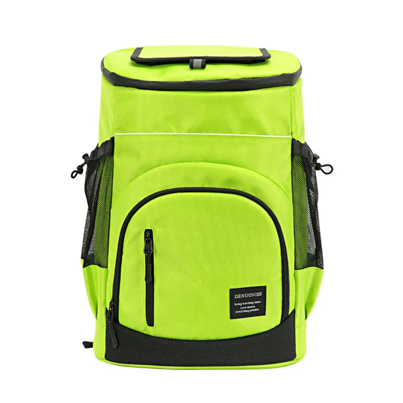 Mochila Morada Refrigerador Isolado 30L Térmica