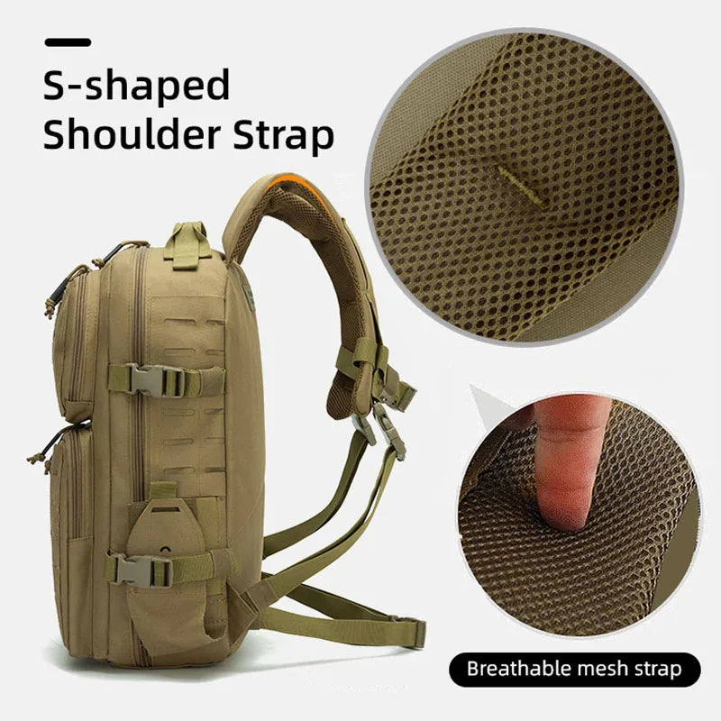 Mochila Militar Rondon - Grande Capacidade - Trekking 45L