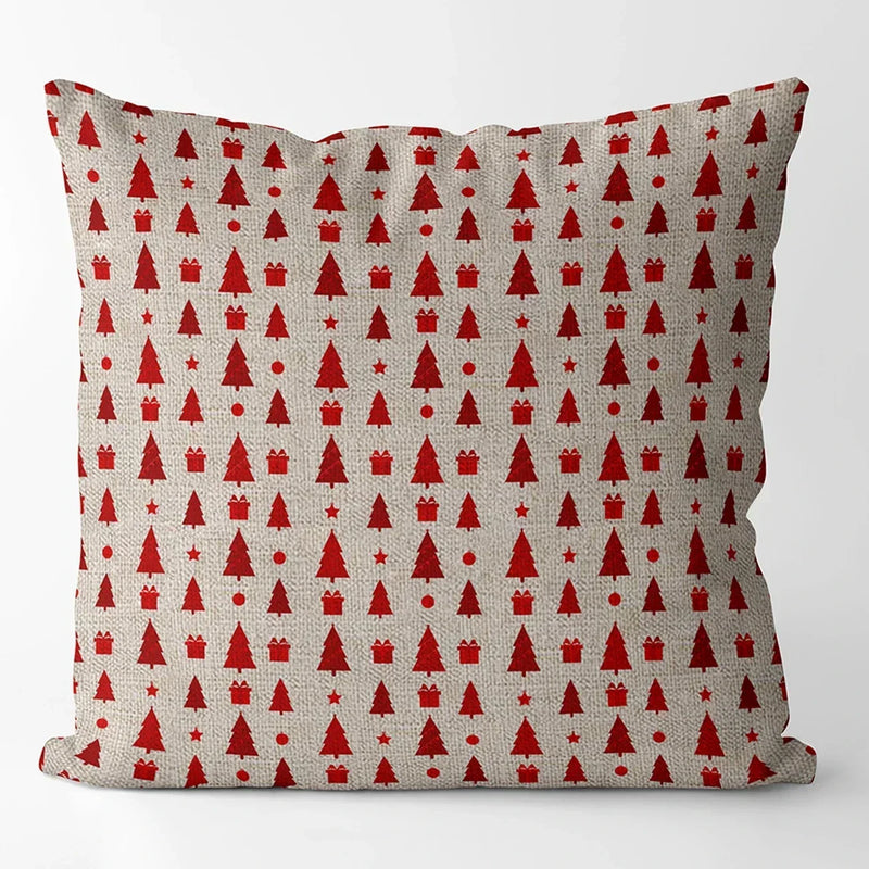 Fronha Travesseiro Natalino - Decoração de Natal Morada