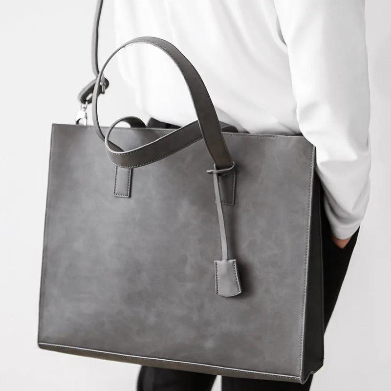 Bolsa Pasta Gabo Business com Couro Vintage