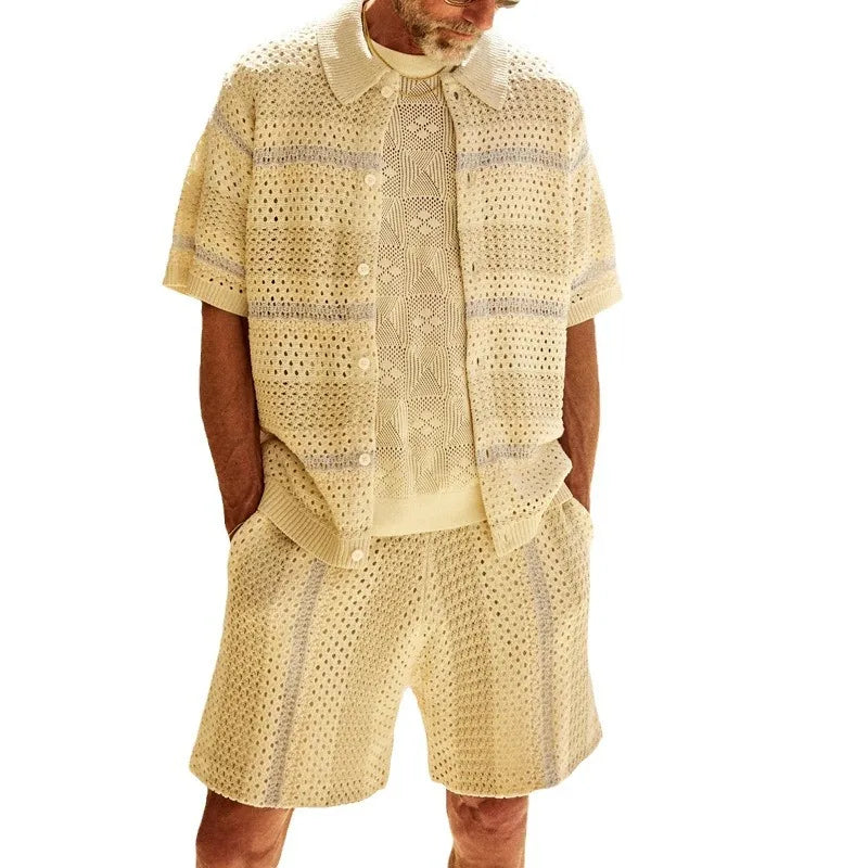 Conjunto Masculino Casual Réveillon Ari - Malha Oca