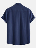 Camisa Masculina Rugal Básica Curta Praiana