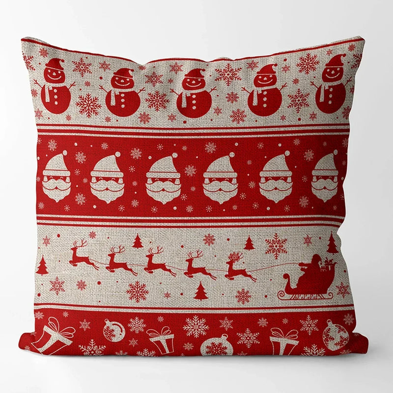 Fronha Travesseiro Natalino - Decoração de Natal Morada
