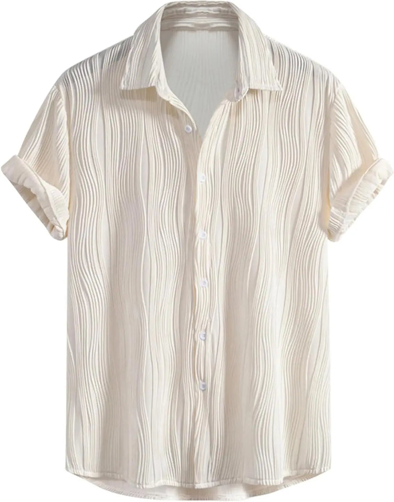 Camisa Masculina Rugal Básica Curta Praiana