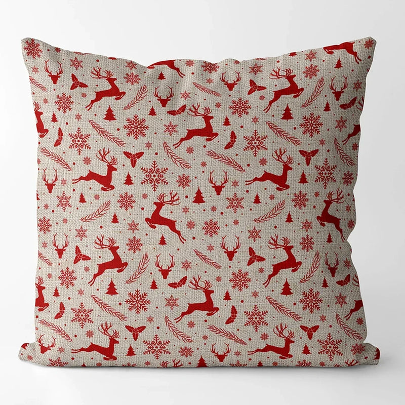 Fronha Travesseiro Natalino - Decoração de Natal Morada