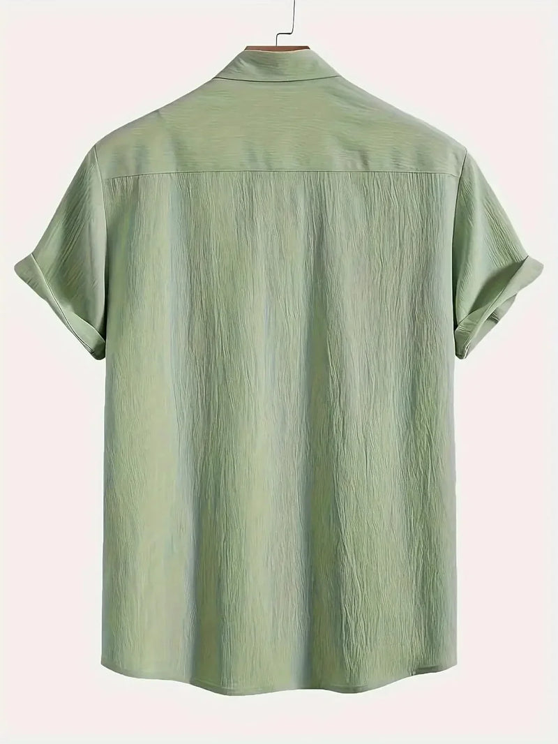 Camisa Masculina Rugal Básica Curta Praiana