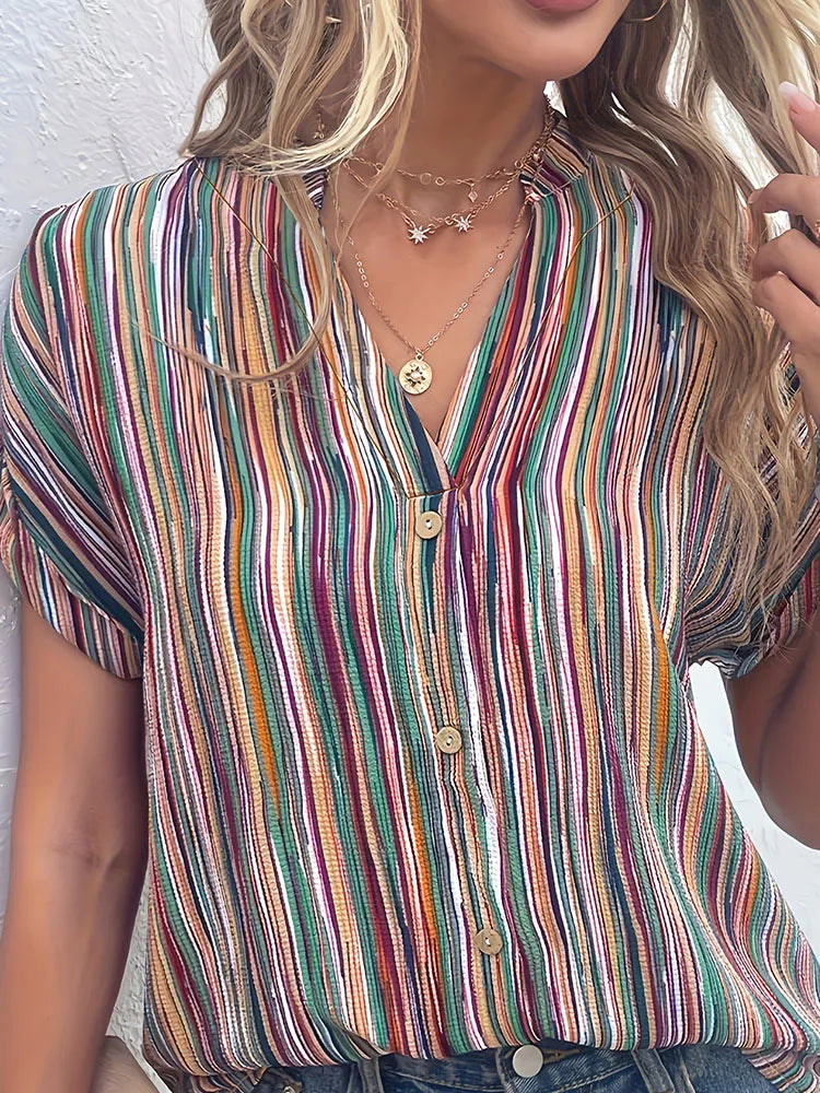 Blusa Feminina Margot - Estampas de Listras