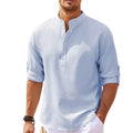 Camisa Masculina Vital Comprida Básica com Algodão