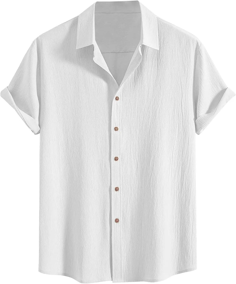 Camisa Masculina Rugal Básica Curta Praiana