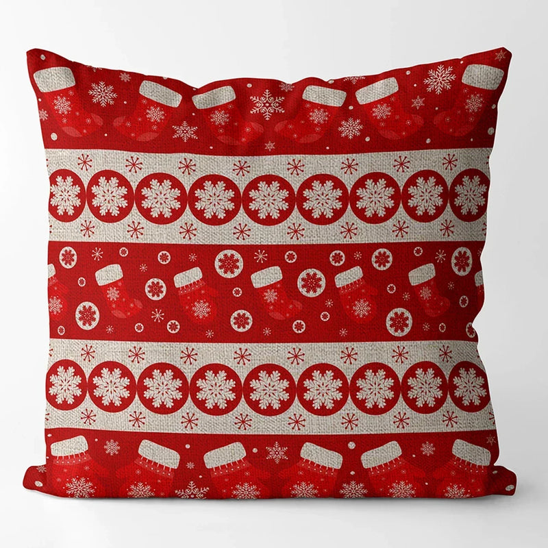 Fronha Travesseiro Natalino - Decoração de Natal Morada
