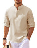 Camisa Masculina Vital Comprida Básica com Algodão
