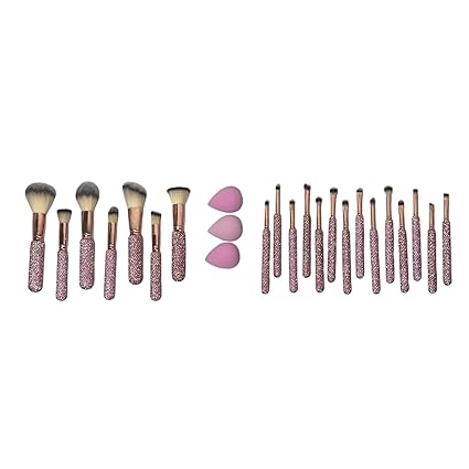 Kit Profissional de Pincéis De Glitz com Brilho