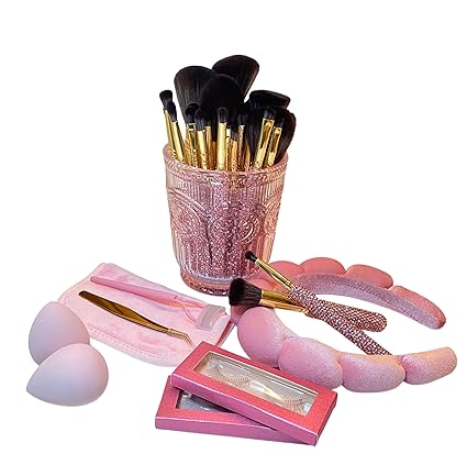 Kit Profissional de Pincéis De Glitz com Brilho