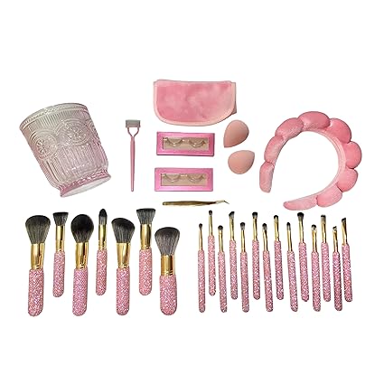 Kit Profissional de Pincéis De Glitz com Brilho