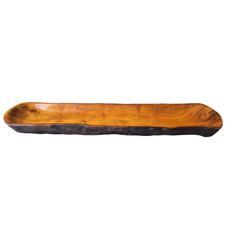 Gamela Rasa Longa de Madeira Vinhático 71x18x4cm