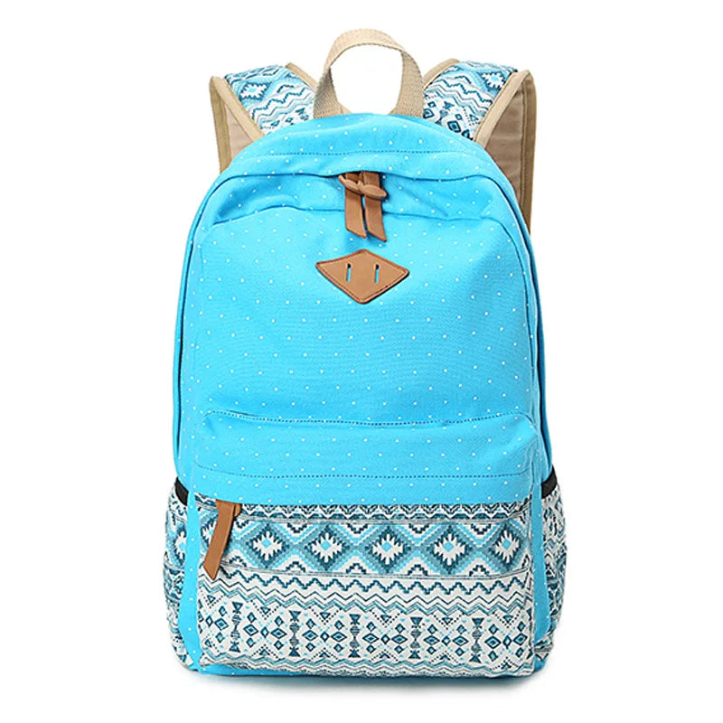 Mochila Escolar Feminina estilo Hippie - Loja Morada