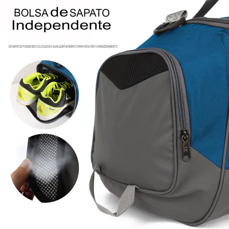 Bolsa de Academia Unissex 40 Litros Qualidade Premium - LM070