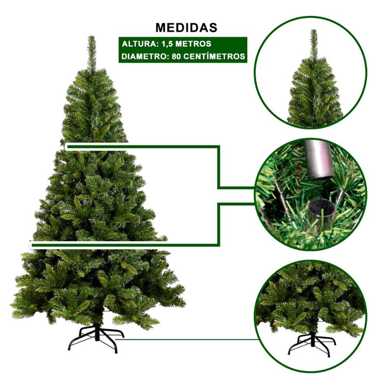 Arvore De Natal Pinheiro Tradicional - Lojas Morada (PROMOÇÃO 2025)